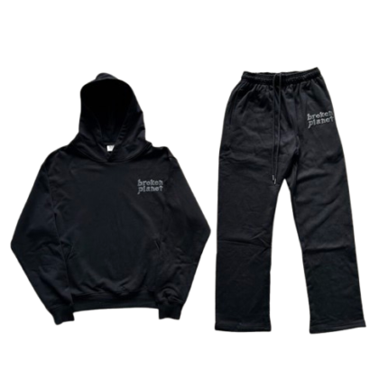 Broken Planet Black Tracksuit