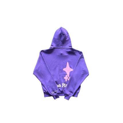 Broken Planet Purple Hoodie